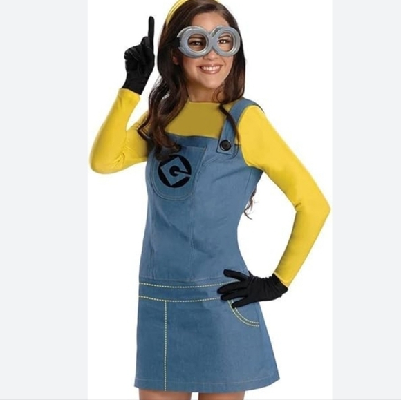 Rubies Women's Minions Mini Dress/ Costume - Picture 1 of 10